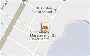 Bruce County Museum & Cultural Centre map thumbnail, 33 Victoria N Southampton ON N0H 2L